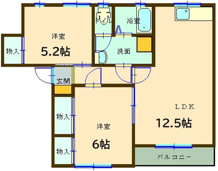メゾンド清水IIの間取り