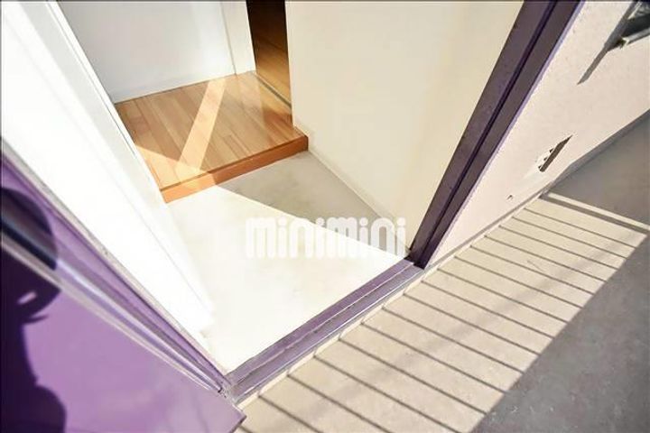 大和田ハイツの玄関