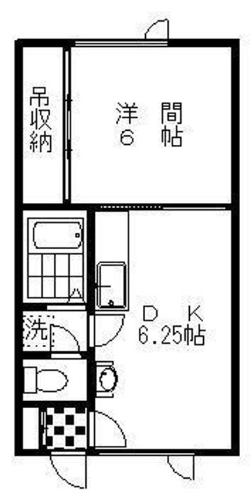 サンライズ山形屋の間取り