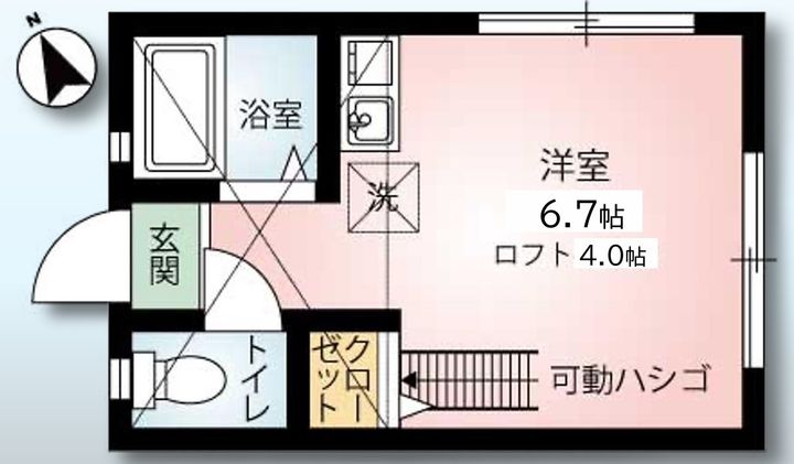 G・Aヒルズ川崎南加瀬の間取り