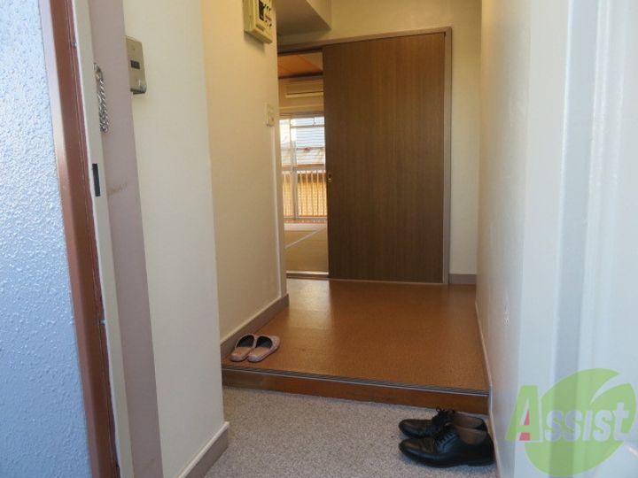 トレモワーユ北仙台の玄関