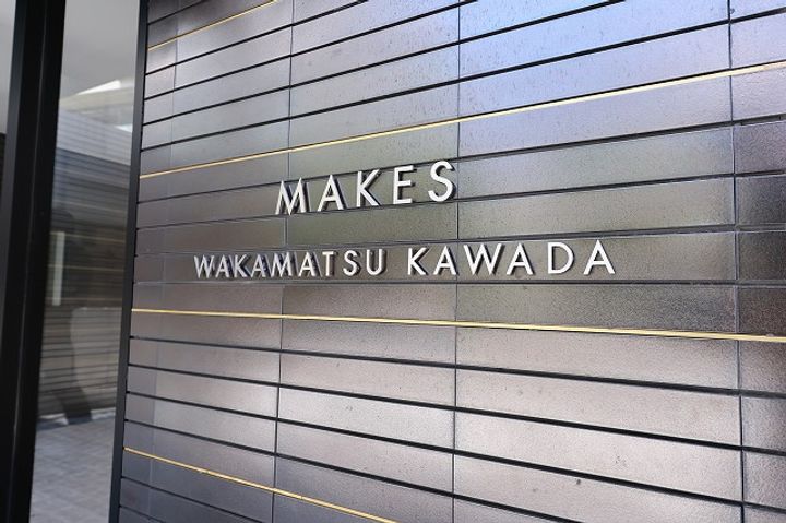 メイクス若松河田の地図