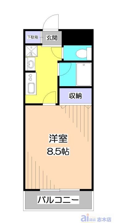 埼玉県富士見市ふじみ野東3(マンション)の賃貸物件の間取り