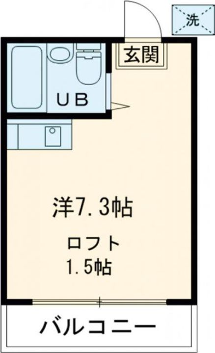 ブルーバーズレジデンスの間取り