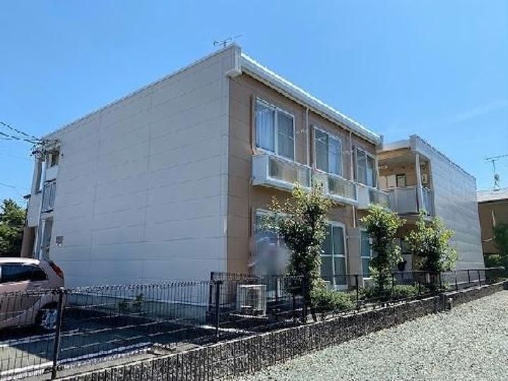 静岡県浜松市中央区佐藤1(アパート)の賃貸物件の外観