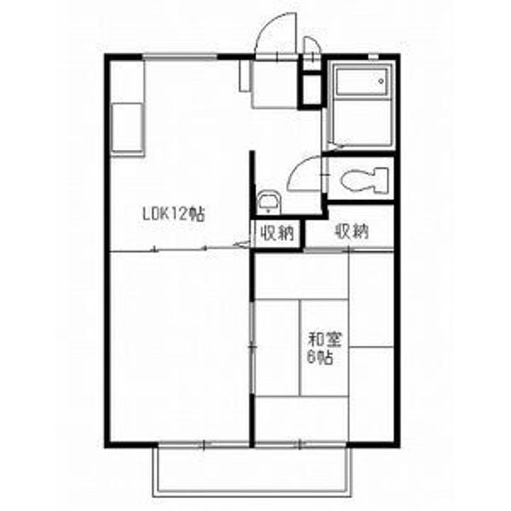 セキグチハイツの間取り