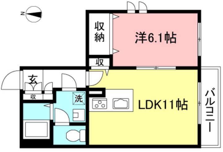 Belle Casaの間取り