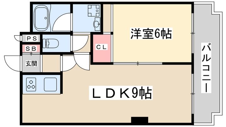 新大阪末広第一ハイツの間取り