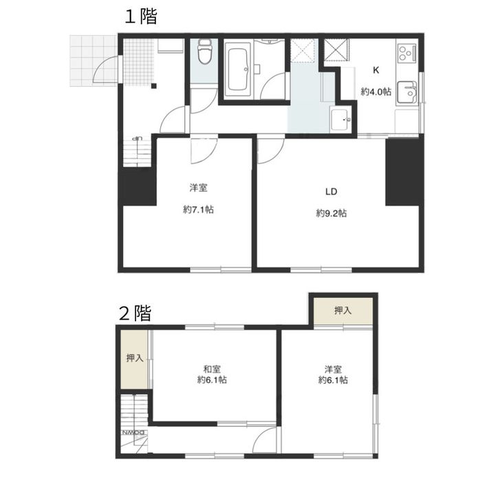 千葉県松戸市高塚新田(一戸建)の賃貸物件の間取り