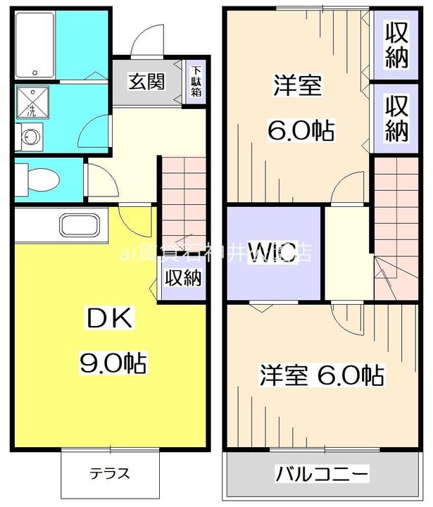 東京都練馬区春日町1(一戸建)の賃貸物件の間取り