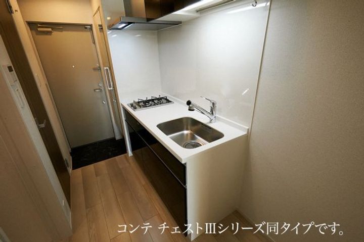 奈良県奈良市学園大和町3(アパート)の賃貸物件のキッチン