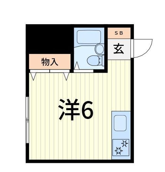 白鳥マンションの間取り