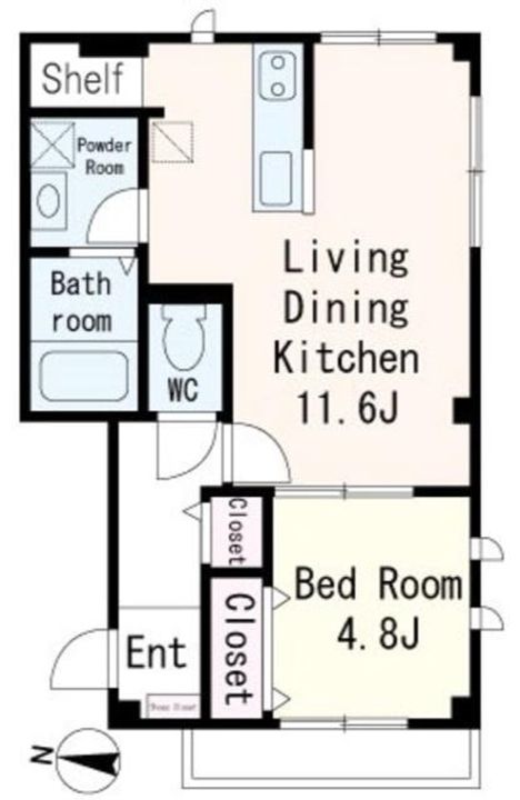 カメリアの間取り