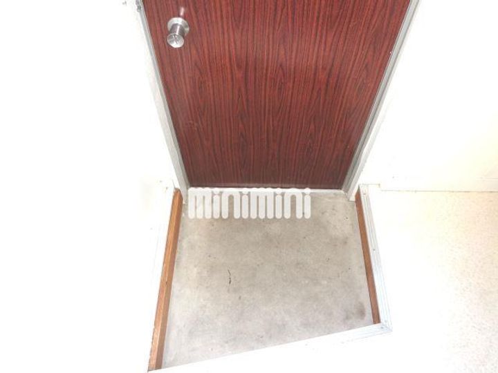 田中アパートの玄関