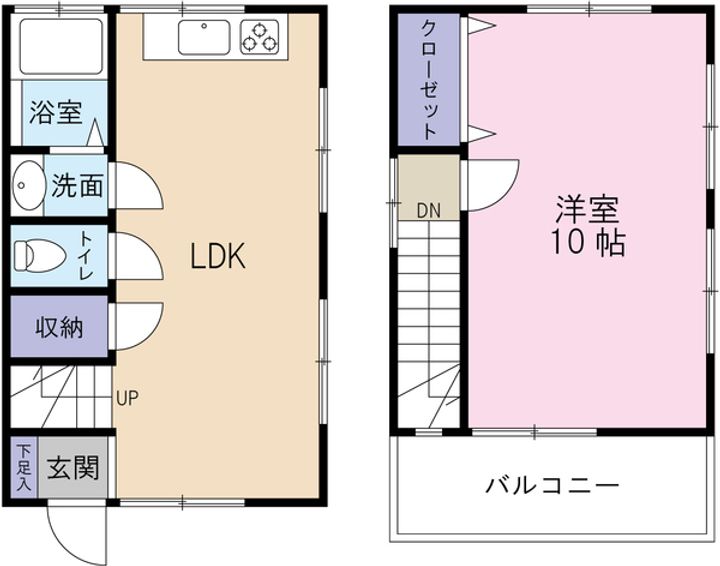 ハウス赤池の間取り