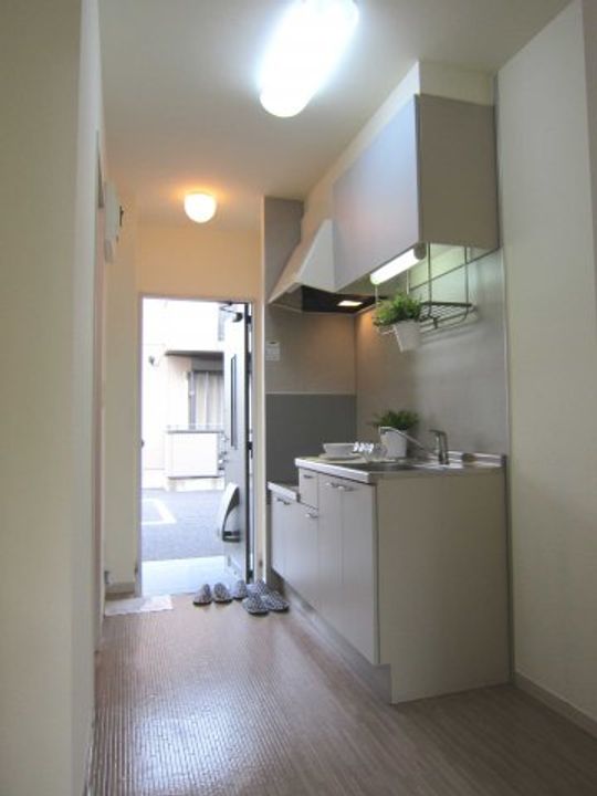 グランデソーニョA棟のキッチン