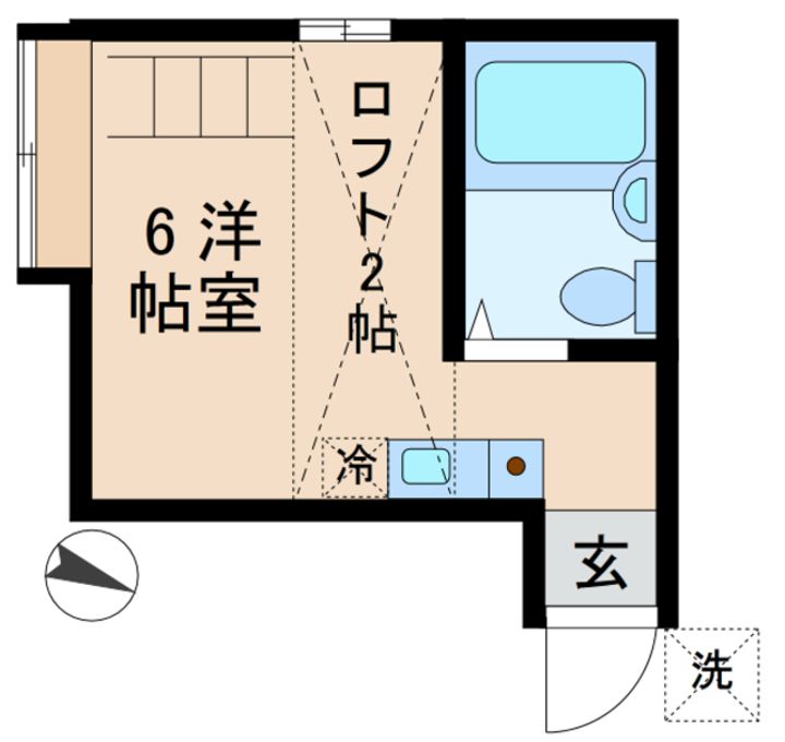 アミニティハイツAの間取り
