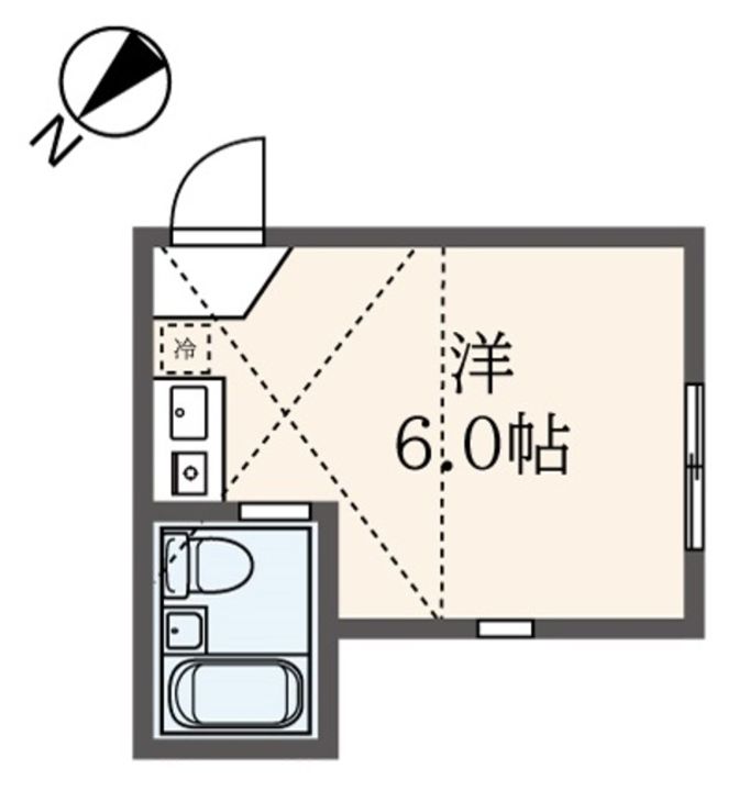 ユナイト生麦ミケランジェロの間取り