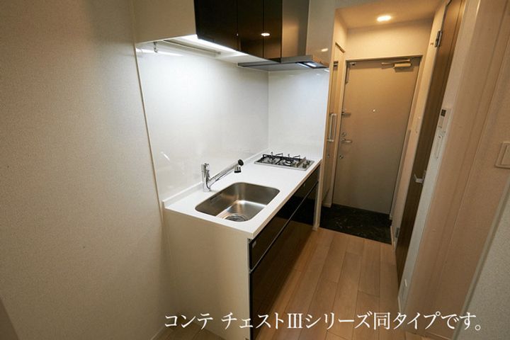 神奈川県藤沢市長後(アパート)の賃貸物件のキッチン