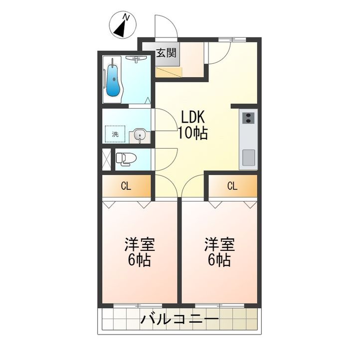 YMO旅篭町の間取り