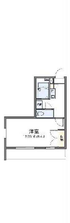 レオパレスリバティ・タカの間取り