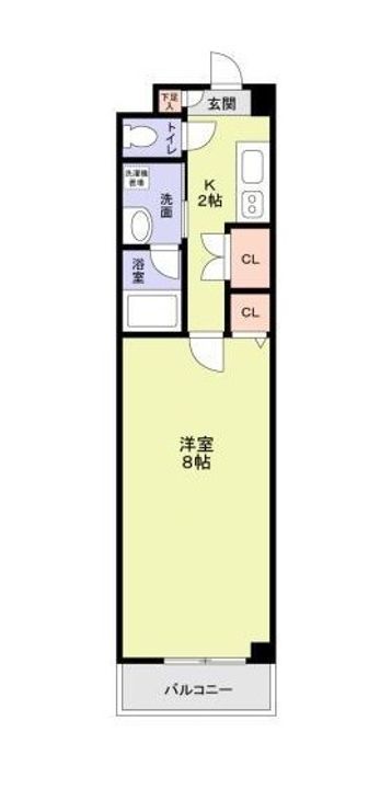 東京都文京区千石1(マンション)の賃貸物件の間取り
