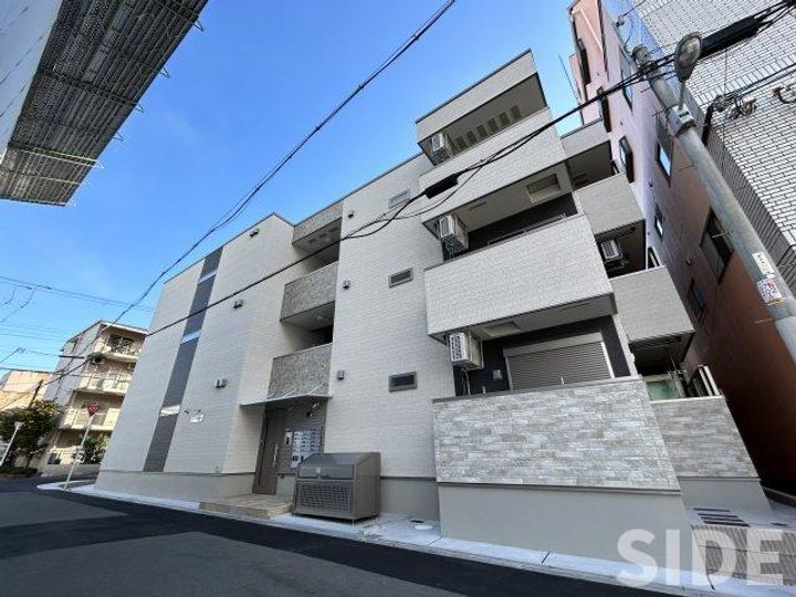 フジパレス城東東中浜II番館の外観