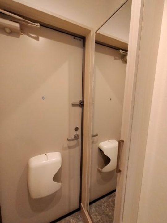 ハーモニーテラス上高田の玄関