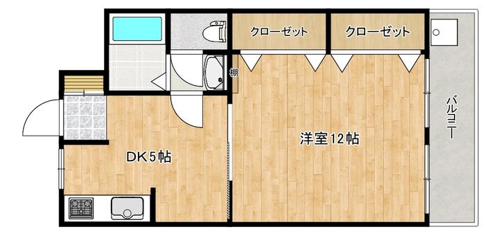 フローレンスKの間取り