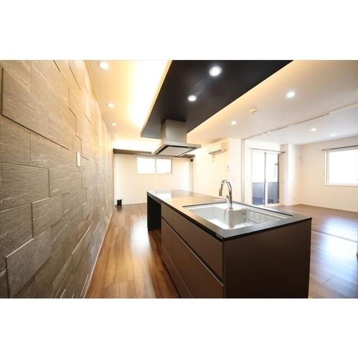 神奈川県相模原市南区東林間2(マンション)の賃貸物件のキッチン