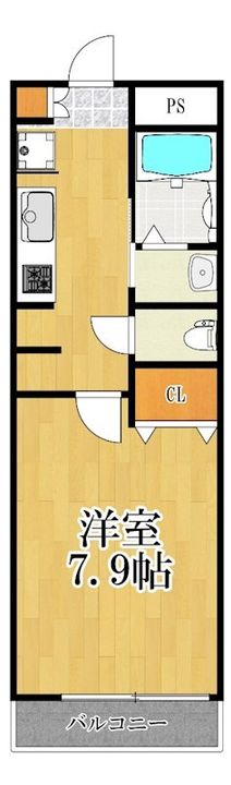 神奈川県川崎市川崎区出来野(マンション)の賃貸物件の間取り