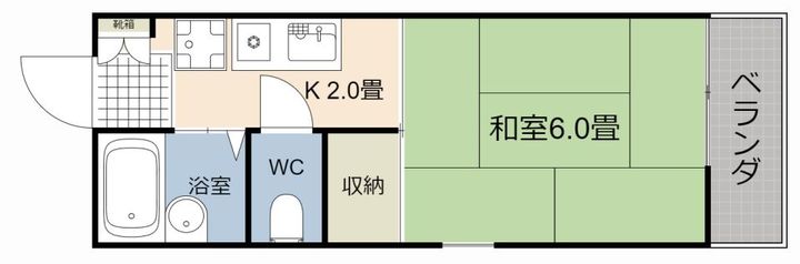 プレジールゆみの間取り