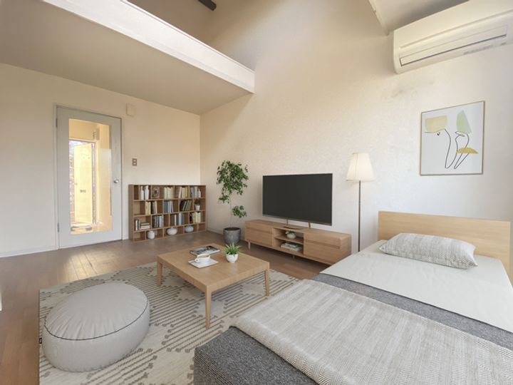 ヒルサイド鶴川の居間