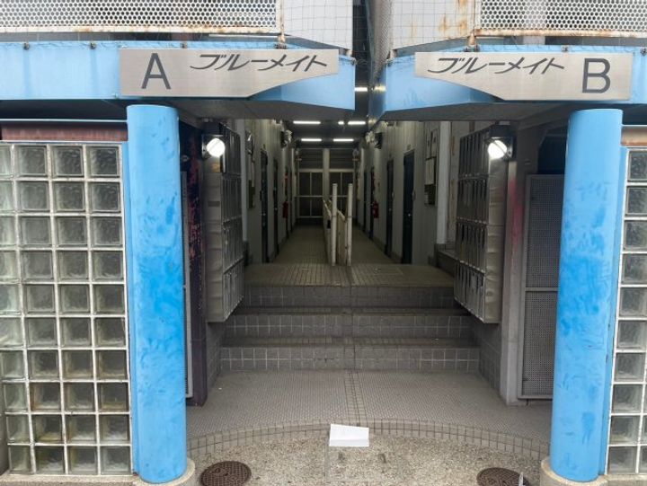 ブルーメイトAの地図