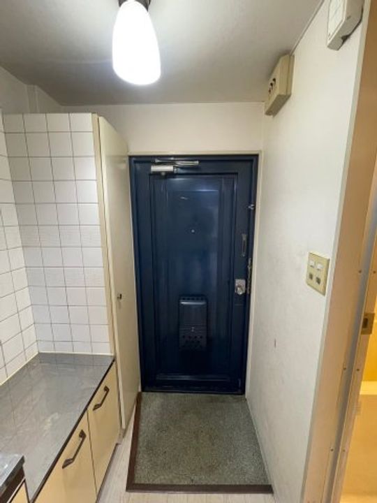 ブルーメイトAの玄関