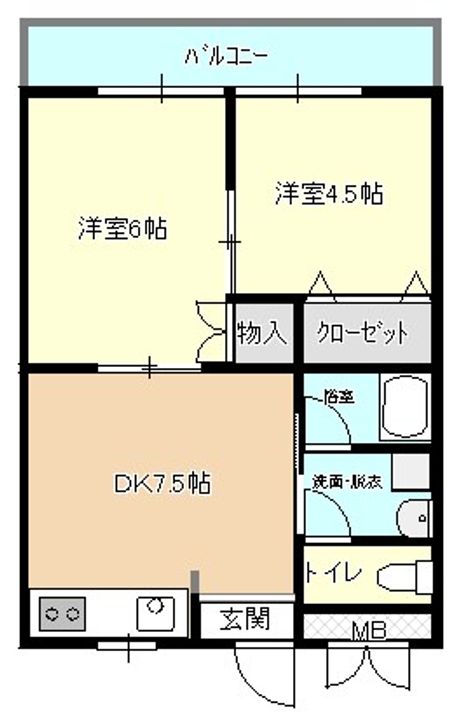 栄辰ビルの間取り
