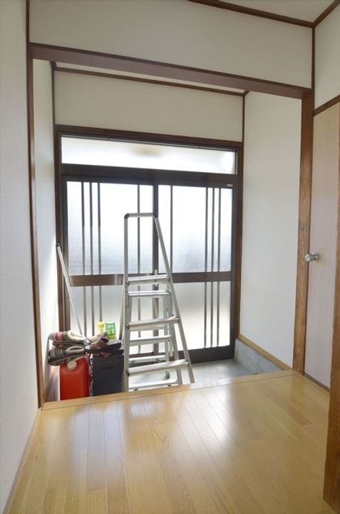 福島県郡山市芳賀3(一戸建)の賃貸物件の玄関