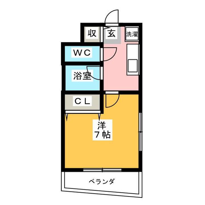 KANJI SQUAREの間取り