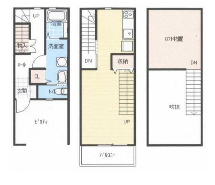 アーク天祐の間取り