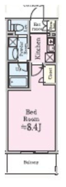 東京都練馬区小竹町2(マンション)の賃貸物件の間取り