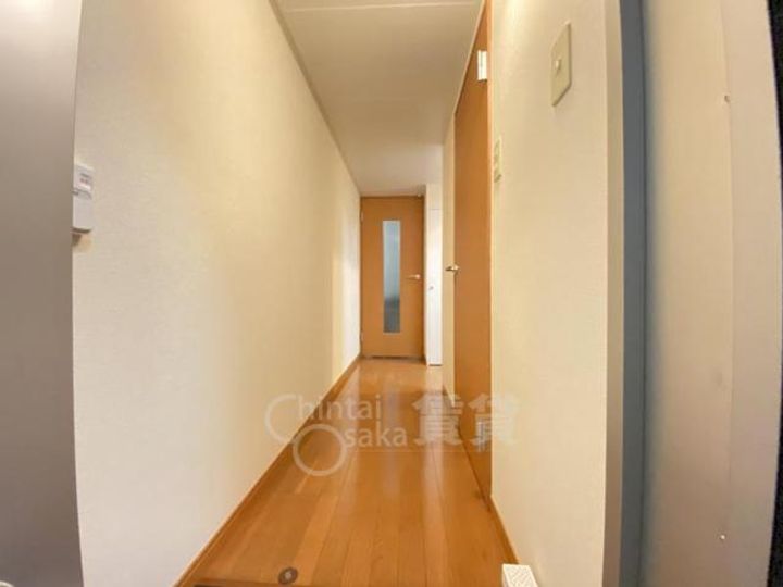 大阪府池田市渋谷1(アパート)の賃貸物件の玄関