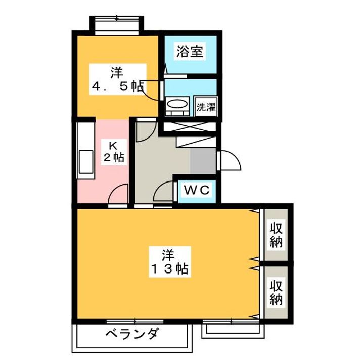 サンライトカネ井の間取り