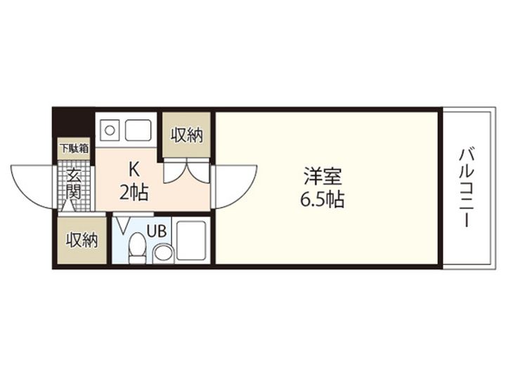 メルヘンマンション矢野東の間取り