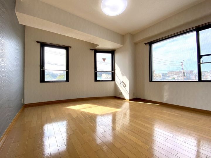 カレッジ鴨池の居間