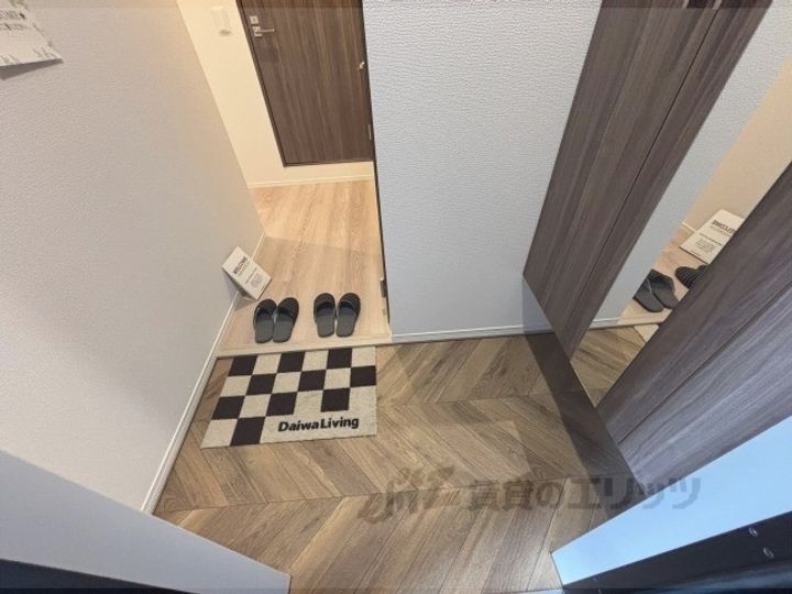 アグレアーブル立花の玄関