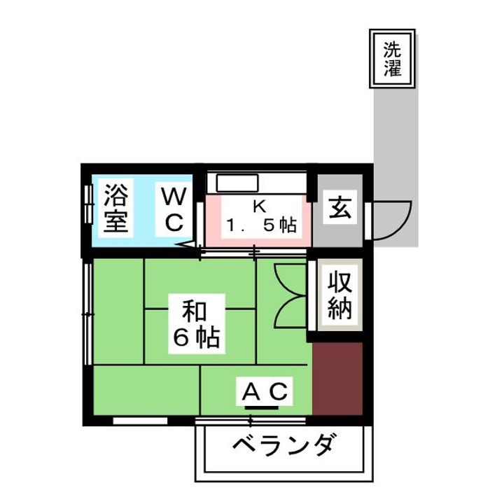 武田ハイツの間取り