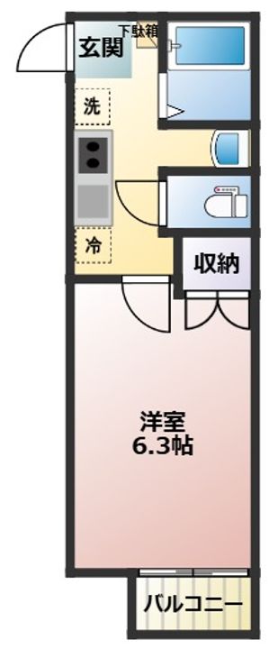 Plume木更津の間取り