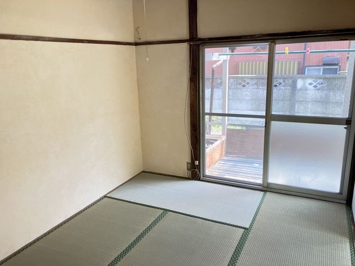 永井アパートの居間