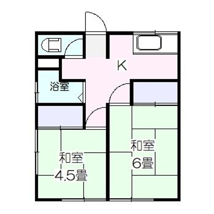 永井アパートの間取り