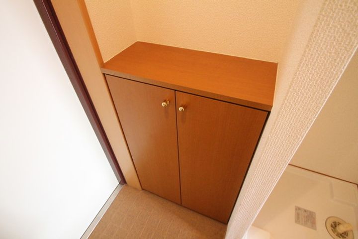 ボヌール五番館の玄関